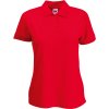 Fruit of the Loom 16.3212 – dámská polokošile pique červená (Velikost XXL)
