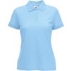 Fruit of the Loom 16.3212 – dámská polokošile pique světle modrá (Velikost XXL)