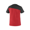 CANIS CXS OLSEN Pánské tričko krátký rukáv červená/černá (Velikost 5XL)