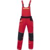 ARDON 4Xstretch Montérkové kalhoty s laclem červená H6612 (Velikost 64)