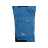 CANIS CXS Kalhoty STRETCH pánské zkrácené 170 - 176 cm modrá/černá (Velikost 44)