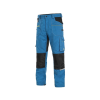 CANIS CXS Kalhoty STRETCH pánské zkrácené 170 - 176 cm modrá/černá (Velikost 44)