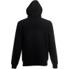 Fruit of the Loom 16.2062 Mikina s kapucí na zip černá (Velikost 5XL)