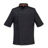 PORTWEST MESHAIR PRO C738 - Rondon s krátkým rukávem se síťkou (Barva Černá, Velikost 3XL)