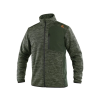 CANIS CXS 4ENVI HAMPTON pánská mikina khaki (Velikost 4XL)