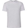 Fruit of the Loom 16.1422 Pánské tričko z těžké bavlny šedá (Velikost 5XL)