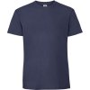 Fruit of the Loom 16.1422 Pánské tričko z těžké bavlny navy (Velikost 5XL)