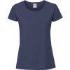 Fruit of the Loom 16.1424 Dámské tričko z těžké bavlny navy (Velikost XXL)