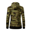 Malfini CAMO ZIPPER C20 dámská mikina maskáčová/zelená (Velikost XXL)