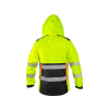 CANIS CXS BENSON zateplená pánská výstražná bunda žlutá/černá (Velikost 3XL)