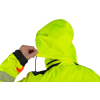 CANIS CXS BENSON zateplená pánská výstražná bunda žlutá/černá (Velikost 4XL)