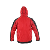 CANIS CXS IRVINE Zimní pánská bunda červená/černá (Velikost 4XL)