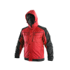 CANIS CXS IRVINE Zimní pánská bunda červená/černá (Velikost 4XL)