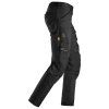 SNICKERS WORKWEAR AllroundWork Pracovní kalhoty stretch černá (Velikost 64)
