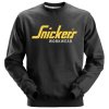 SNICKERS WORKWEAR Mikina classic s dlouhými rukávy černá (Velikost XXL)