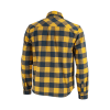 Flanelová košile BENNON PIPPO - okrově-modrá (Velikost 4XL)