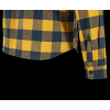 Flanelová košile BENNON PIPPO - okrově-modrá (Velikost 4XL)