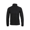 BENNON FLEECE SWEATSHIRT BLACK – Fleecová mikina na zip pánská černá (Velikost 7XL)