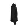 BENNON FLEECE SWEATSHIRT BLACK – Fleecová mikina na zip pánská černá (Velikost 7XL)