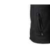 BENNON FLEECE SWEATSHIRT BLACK – Fleecová mikina na zip pánská černá (Velikost 7XL)