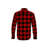 BENNON PIPPO SHIRT RED/BLACK - Pánská flanelová košile červeno-černá (Velikost 4XL)