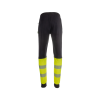 BENNON FOTIS HI-VIS - Pánské tepláky reflexní - Žluto-černé (Velikost 3XL)