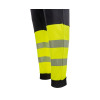 BENNON FOTIS HI-VIS - Pánské tepláky reflexní - Žluto-černé (Velikost 3XL)