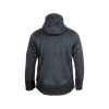 BENNON NORTOS SWEATSHIRT - Mikina s kožešinou - Šedo-černá (Velikost 3XL)