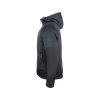 BENNON NORTOS SWEATSHIRT - Mikina s kožešinou - Šedo-černá (Velikost 3XL)