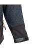 BENNON NORTOS SWEATSHIRT - Mikina s kožešinou - Šedo-černá (Velikost 3XL)