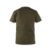 CANIS CXS NOLAN - Pánské bavlněné tričko s krátkým rukávem - khaki (Velikost 3XL)