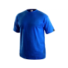 CANIS CXS DANIEL - Pánské tričko s krátkým rukávem 100% bavlna - středně modré (Velikost 7XL)