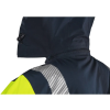 CANIS CXS HALIFAX SHELL - Pánská reflexní výstražná bunda Hi-Vis - žluto-modrá (Velikost 5XL)