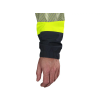 CANIS CXS HALIFAX SHELL - Pánská reflexní výstražná bunda Hi-Vis - žluto-modrá (Velikost 5XL)