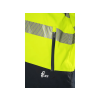 CANIS CXS HALIFAX SHELL - Pánská reflexní výstražná bunda Hi-Vis - žluto-modrá (Velikost 5XL)