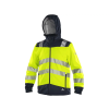 CANIS CXS HALIFAX SHELL - Pánská reflexní výstražná bunda Hi-Vis - žluto-modrá (Velikost 5XL)