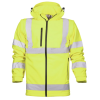 ARDON REF501 - Nepromokavá reflexní softshellová bunda 2v1 Hi-Vis - žlutá (Velikost 4XL)