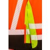 RESULT R506X - Pánská reflexní softshellová bunda 3-vrstvá - oranžová (Velikost 4XL)