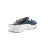MOLEDA PREZOUVÁK DENIM M60001 - Kožené zdravotní nazouváky - modro-bílé (Velikost 40)