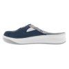 MOLEDA PREZOUVÁK DENIM M60001 - Kožené zdravotní nazouváky - modro-bílé (Velikost 40)