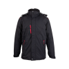 BENNON NYX Jacket - Zimní voděodolná pracovní a outdoorová bunda - černo-červená (Velikost XXL)