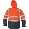 Cerva EPPING pánská nepromokavá bunda HV oranžová/navy (Velikost XXXL)