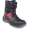 Cerva Obuv HOF SC-03-009 S3 SRC poloholeňová černá/červená (Velikost 42 AKCE)