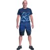 Cerva Tričko pánské s krátkým rukávem NEURUM Camouflage Navy (Velikost 3XL)
