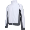 ČERVA MAX ECO STR - Pánská mikina na zip bez kapuce - bílá (Velikost 5XL)