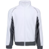 ČERVA MAX ECO STR - Pánská mikina na zip bez kapuce - bílá (Velikost 5XL)