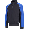 ČERVA MAX ECO STR - Pánská mikina na zip bez kapuce - modrá (Velikost 5XL)