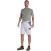 ČERVA MAX ECO STRETCH - Pánské strečové pracovní kraťasy - bílé (Velikost 68)