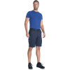 ČERVA MAX ECO STRETCH - Pánské strečové pracovní kraťasy - modré (Velikost 68)