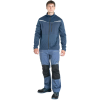 ČERVA STIRLING STRETCH - Pánská pracovní mikina / svetr na zip - modrá (Velikost 4XL)